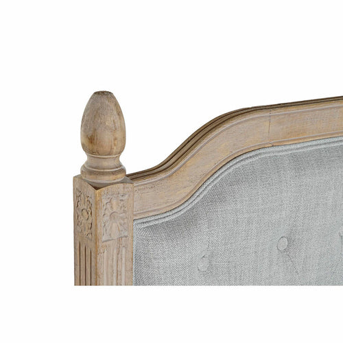 Headboard DKD Home Decor Grey Rubber wood 160 x 10 x 120 cm